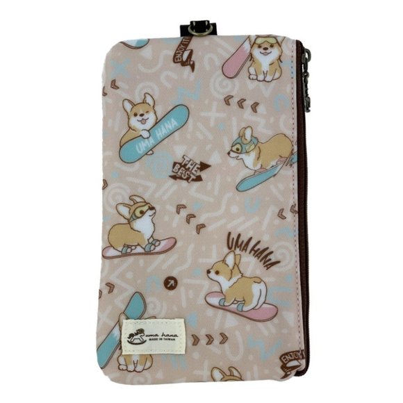 Waterproof Corgi Phone Case Pouch W/ Neck Strap - Picture 2 of 12